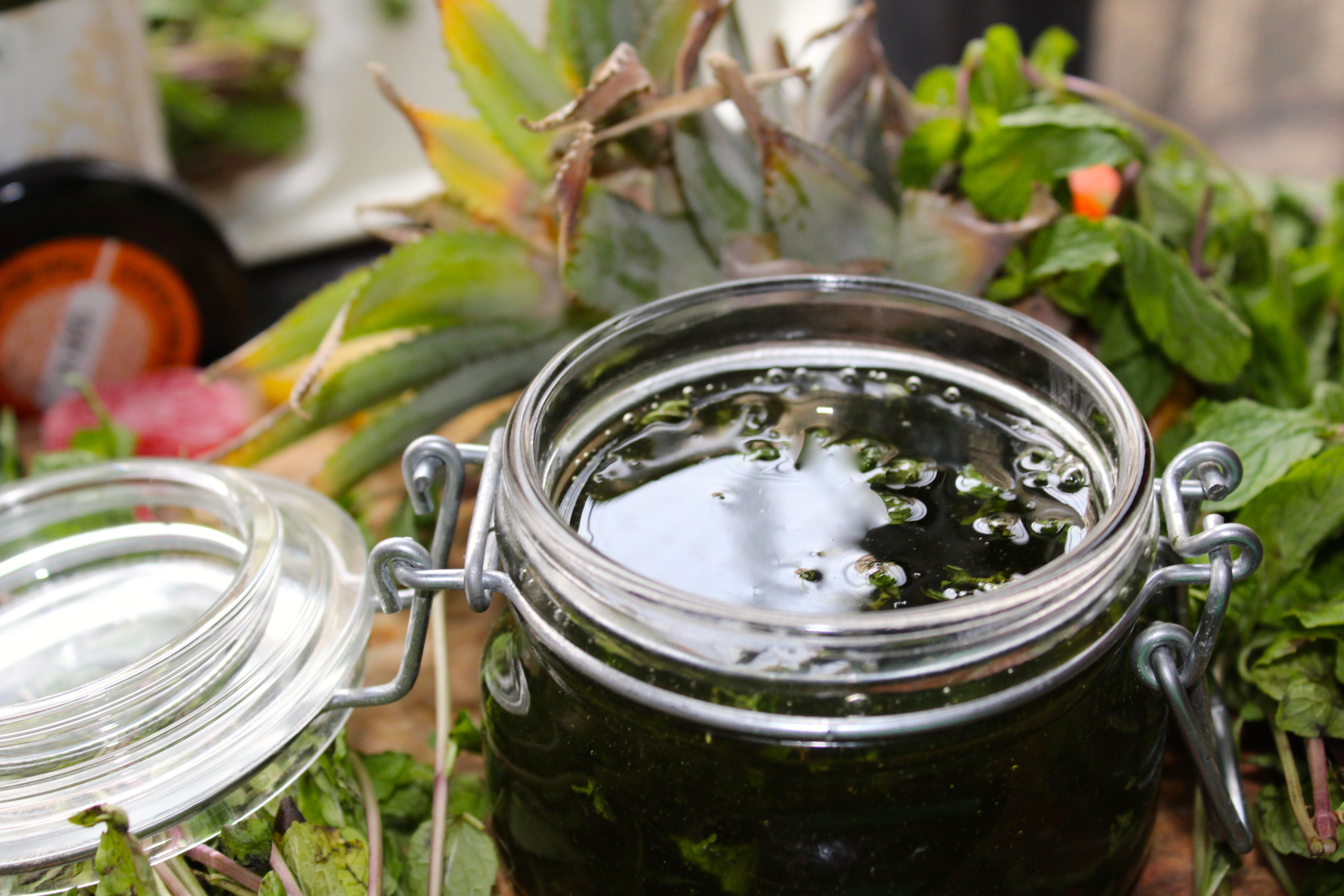 Pineapple and Mint Jelly