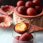 Pineapple Jamun (Gulab Jamun with a fruity twist)