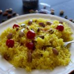 Meetha Chawal Zarda (Kashmiri Sweet Rice Dessert)