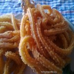 Muthusaram(Mullu Murukku) – Crispy spirals of deep fried rice and lentil flour dough!