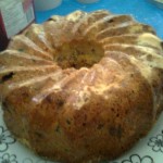 Festive fruit-nut Bundt Cake