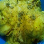 Stuffed Teenda(Round Gourd/Apple Gourd) in Yogurt Curry