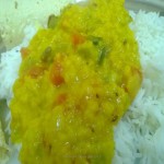 Turai(Tooriya)Mung Ki Dal/Ridge Gourd and Lentils