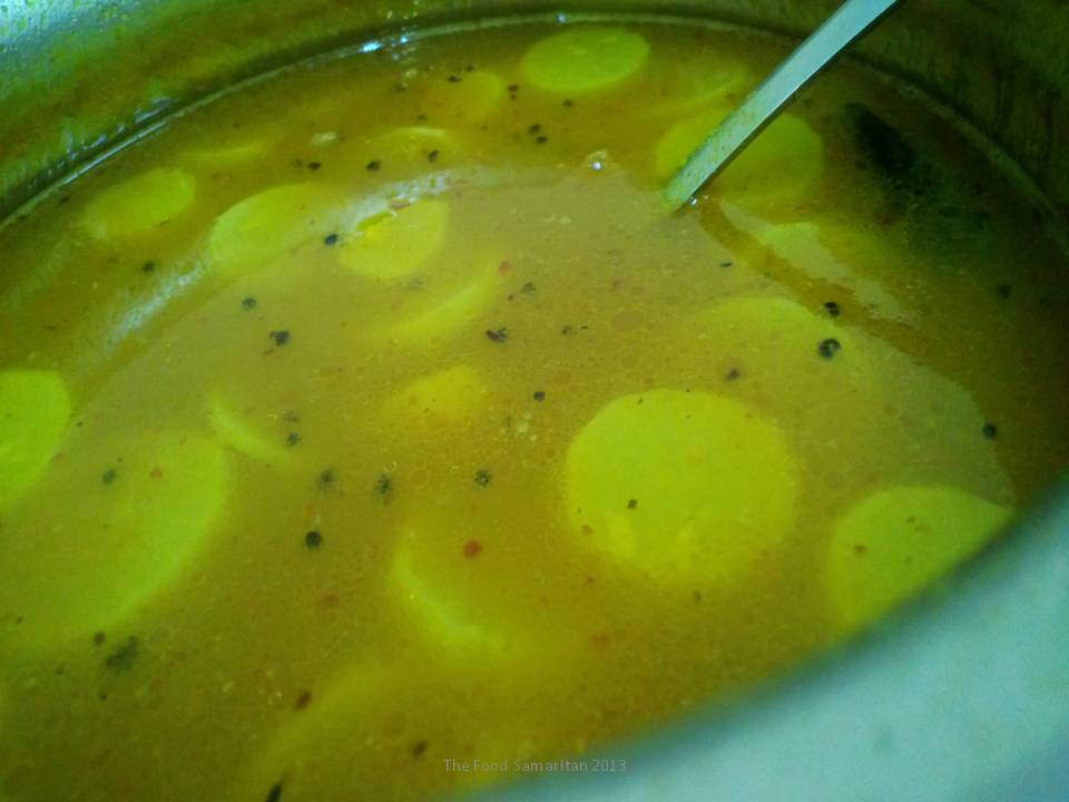 Radish Sambar(Mullangi Sambar)/South Indian Lentils)