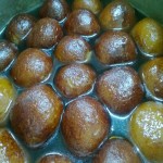 Pistachio Stuffed Gulab Jamun