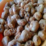 Peanut Pakoda(Crispy coated and fried peanuts)