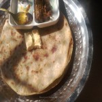 Aloo Parantha(spiced Potato stuffed Flatbread)