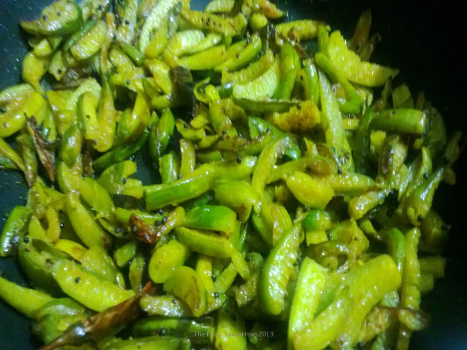 Tendli(Ivy Gourd) Stir Fry