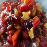 Tomato-Raisin-Apple Chutney