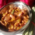 Coconut Rajma(Kidney Bean) Curry