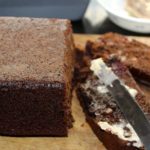 Chocolate Teabread with Spiced Butter