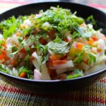 Kachumbar (Indian Salad of raw,mixed,seasoned crispy vegetables)