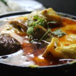 Baingan Ki Kadhi (Eggplant in a Yogurt based gravy)