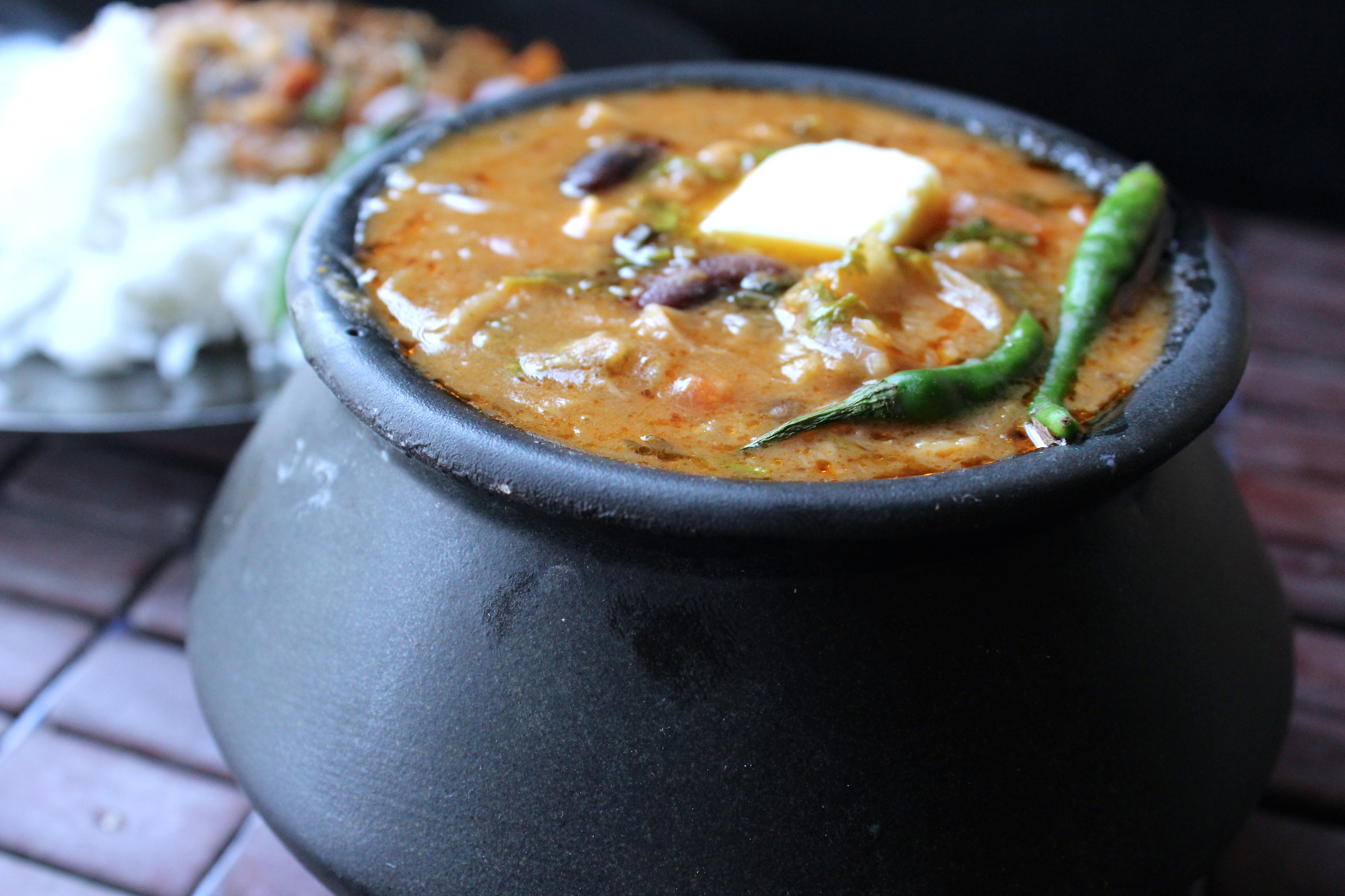 Dhaabe Wali Dal (Mixed Lentils cooked Dhaba(Indian roadside restaurant) style)