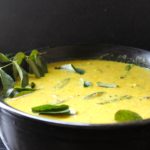 Mor Kulambu (Okra simmered in a delicious Yogurt gravy the Tamil Nadu style)