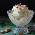 Kesar Pista Shrikhand (Saffron and Pistachio Yogurt Pudding)