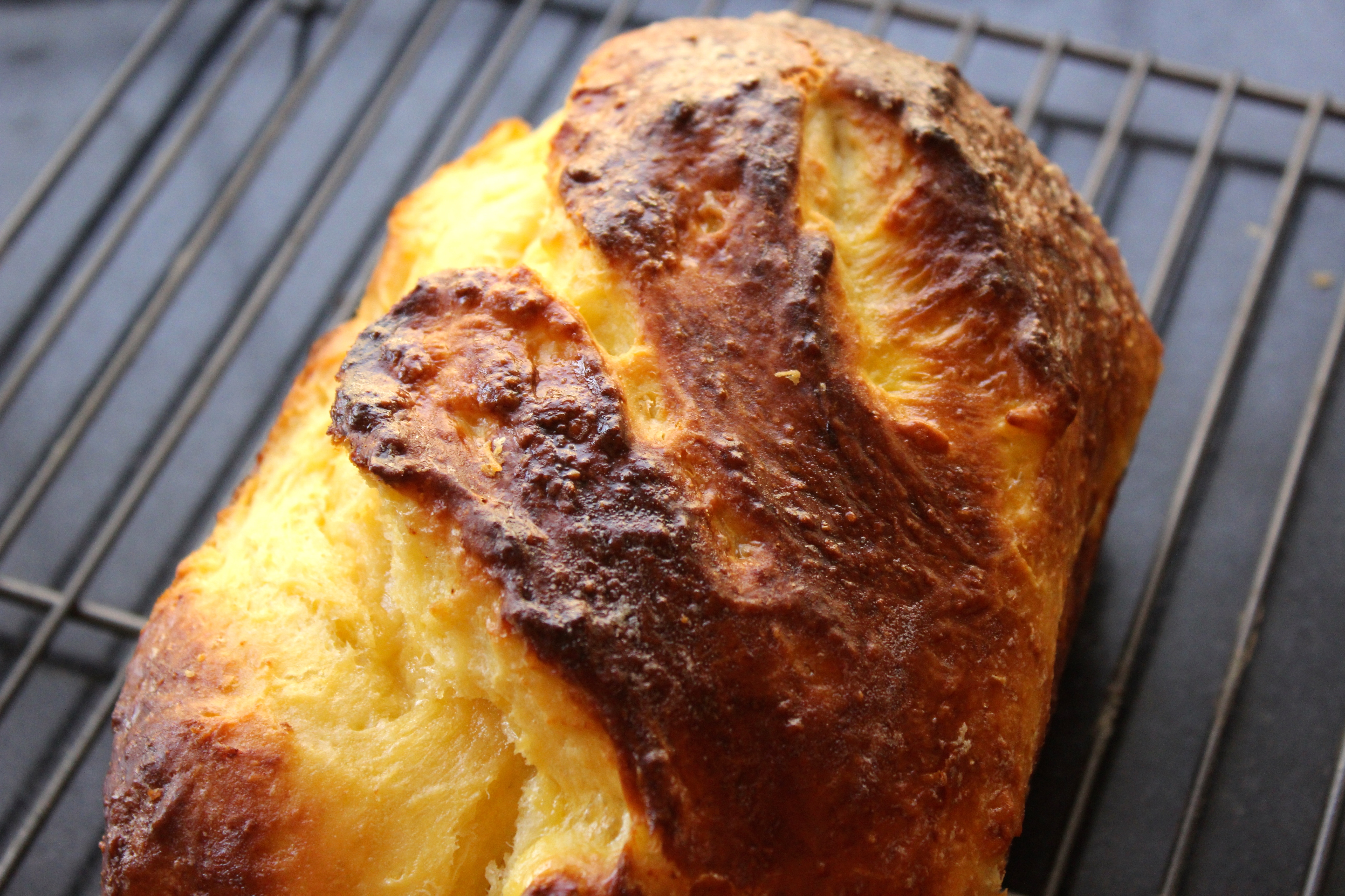 Brioche (Egg Bread Loaf) – Method 1