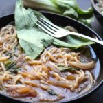 Tomato Celery Noodle Soup