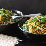 Udon Noodles with Beans