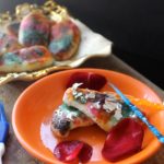 Multicoloured Chum Chum (the favourite Bengali dessert with a twist of Modern Art)