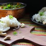 Idiyappam (South Indian steamed Rice Noodles)