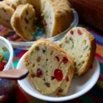 Tutti Frutti Bundt Cake (Fruit Cake with homemade Tutti Frutti)