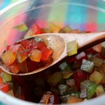 Tutti Frutti (Homemade coloured,candied fruit for desserts)