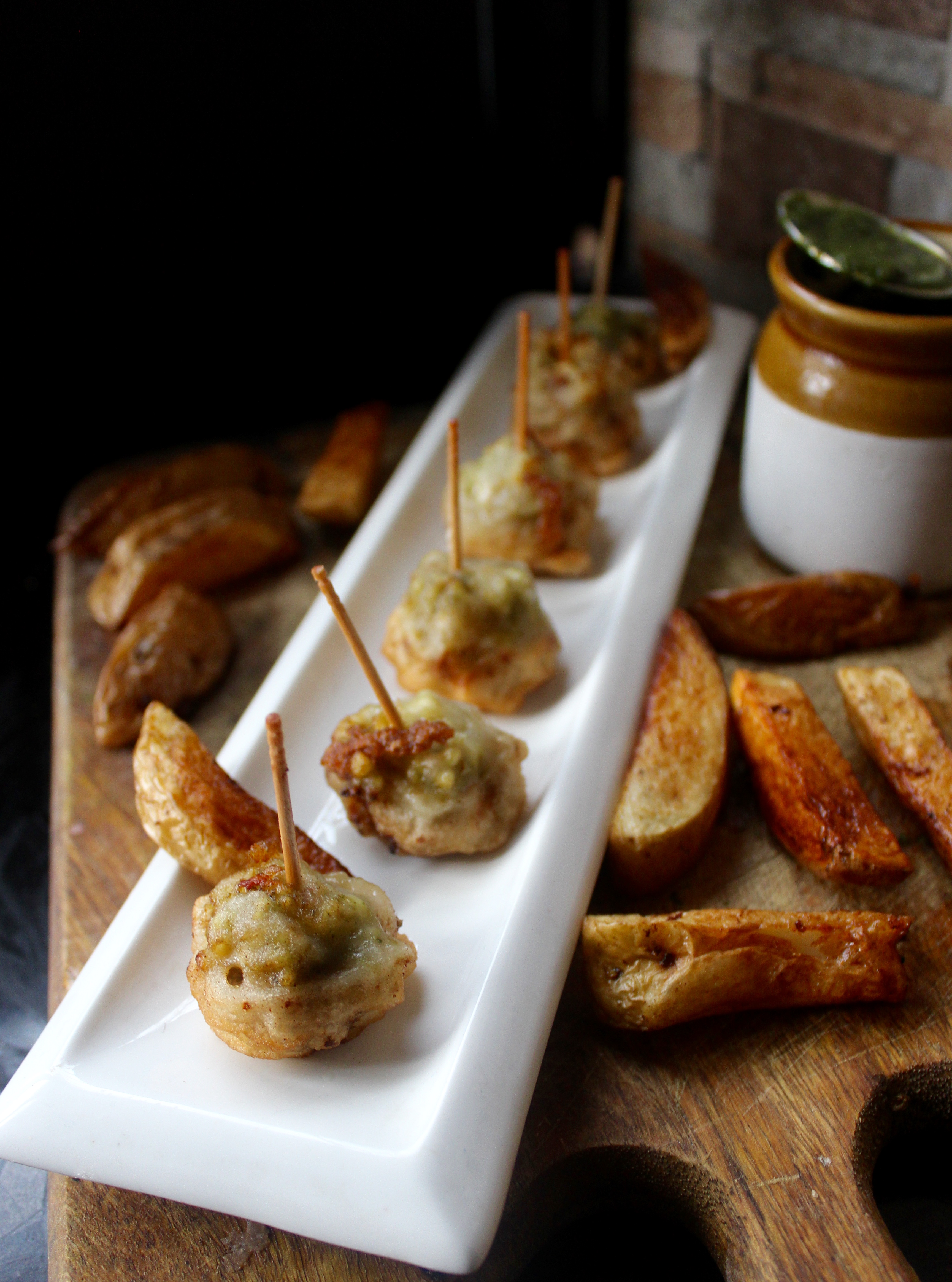 Mushroom Lollipops