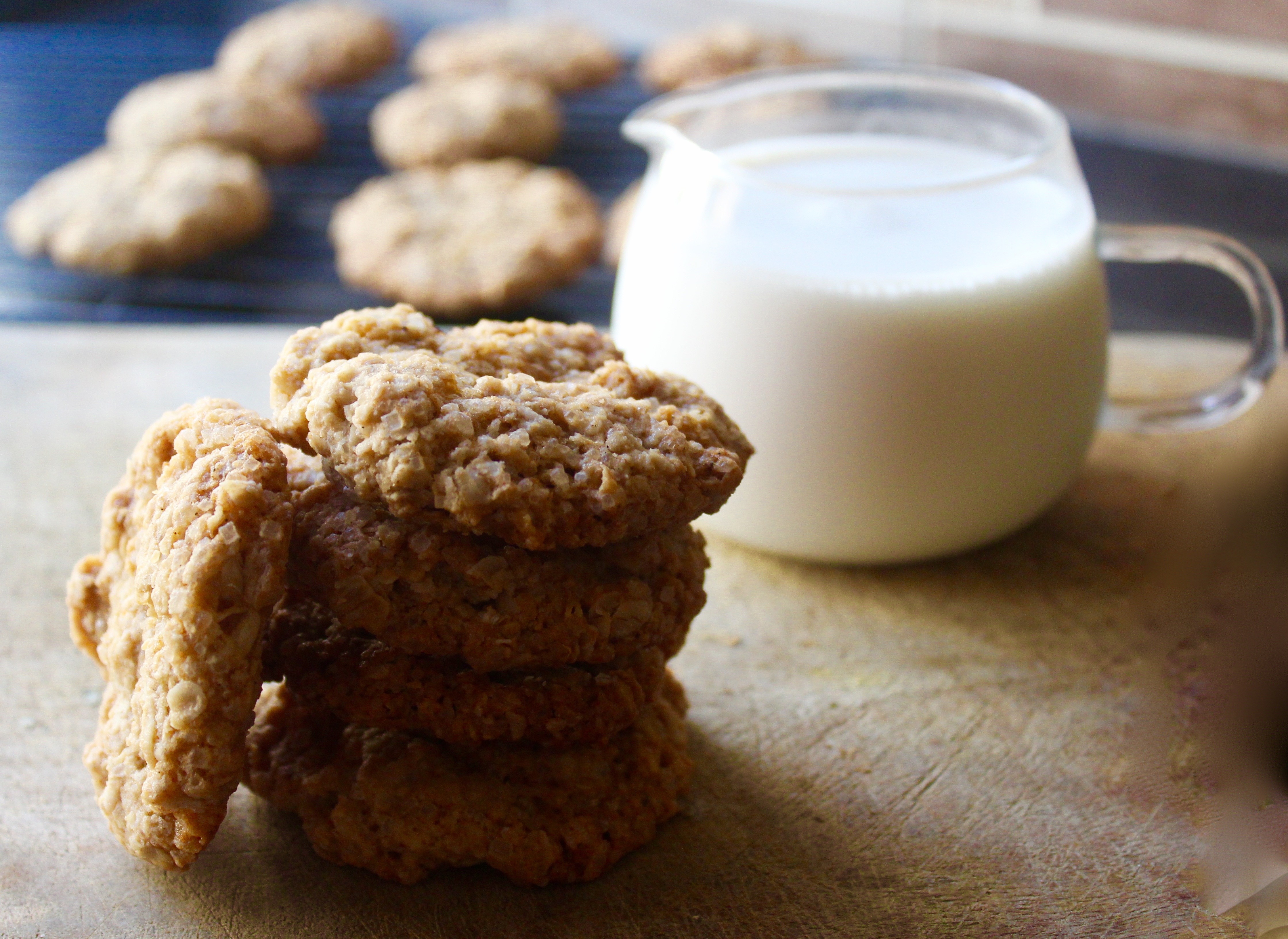 Classic Crisp Oat Cookies