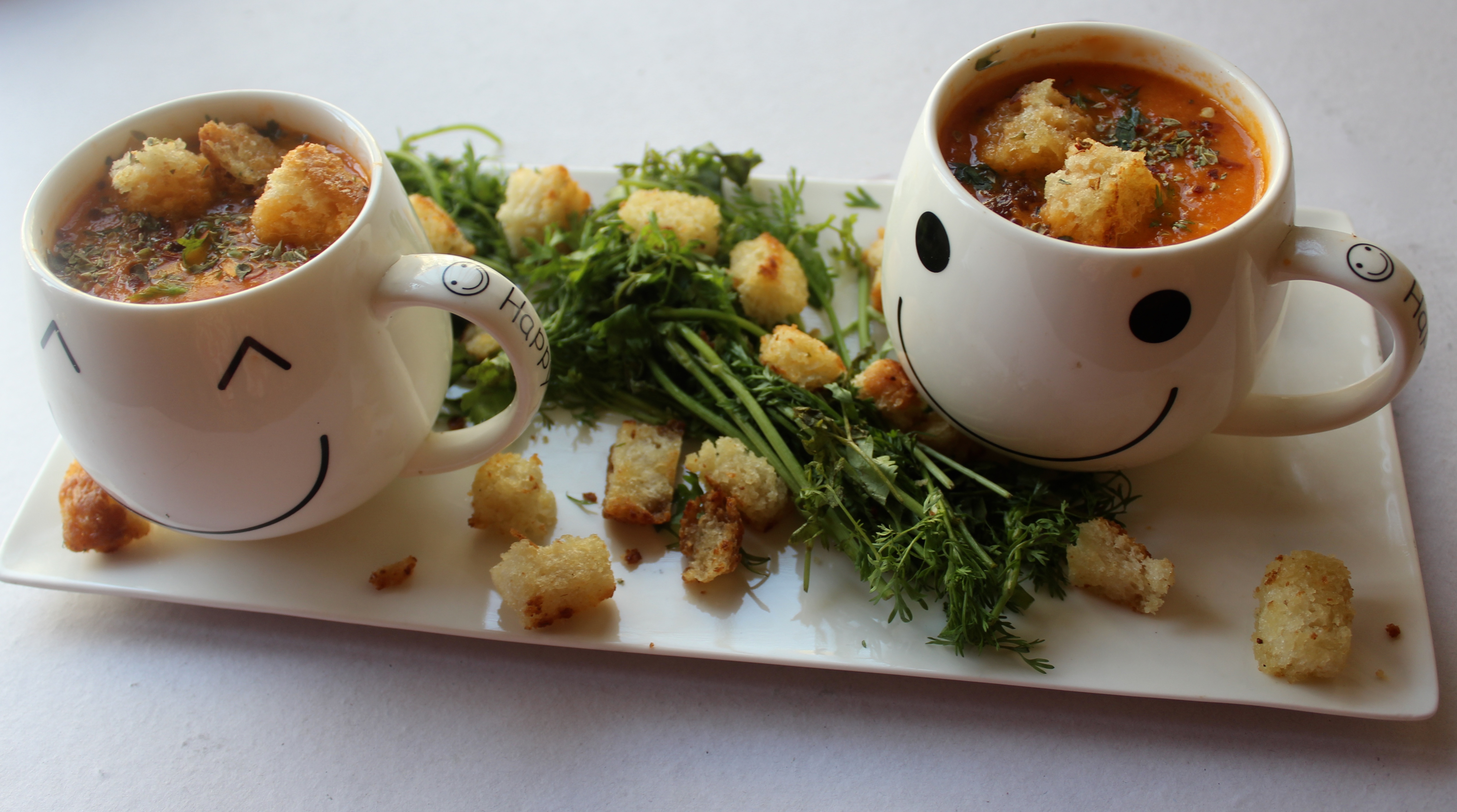 Roasted Tomato and Carrot Soup