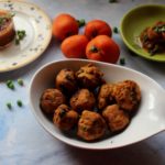 Colocasia (Arbi) Balls in Tangy Tomato Sauce