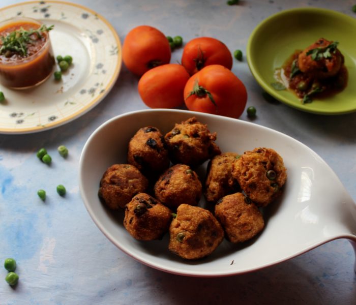 Colocasia (Arbi) Balls in Tangy Tomato Sauce