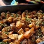 Roasted Potatoes with Garlic Chives