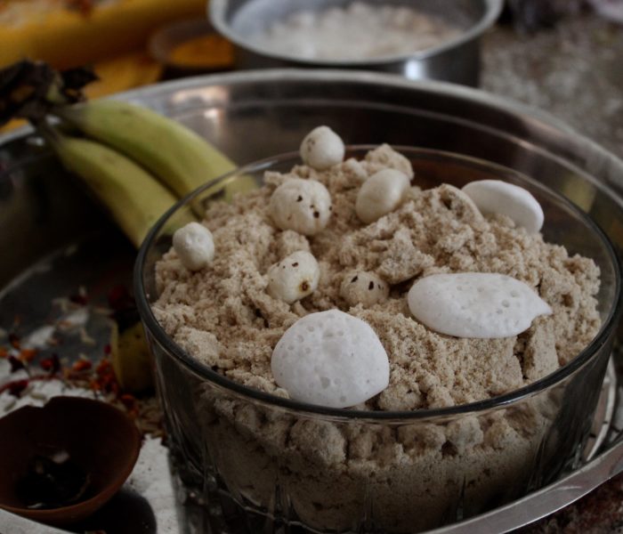 Panjiri (Prasad for Indian Pooja)