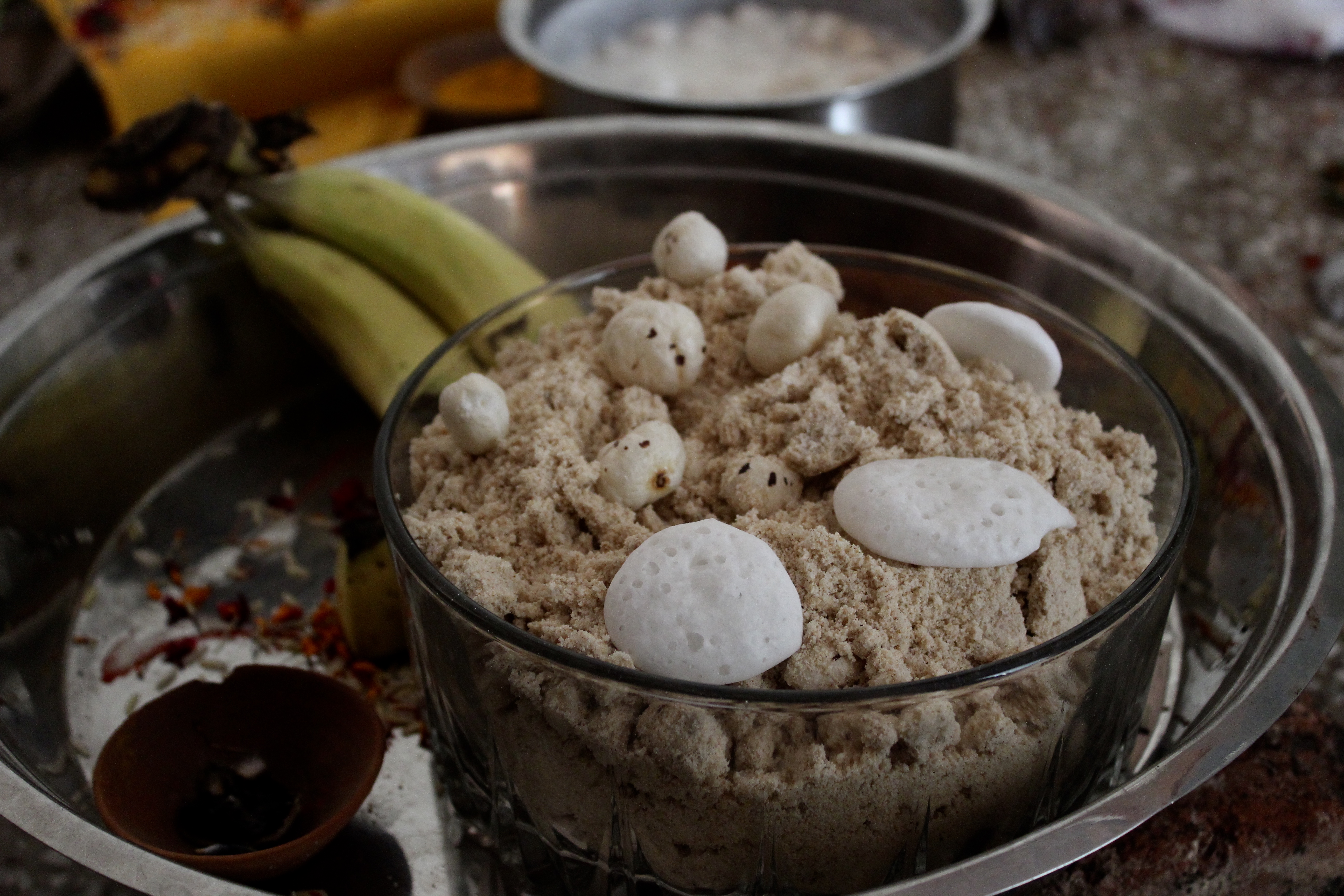 Panjiri (Prasad for Indian Pooja)