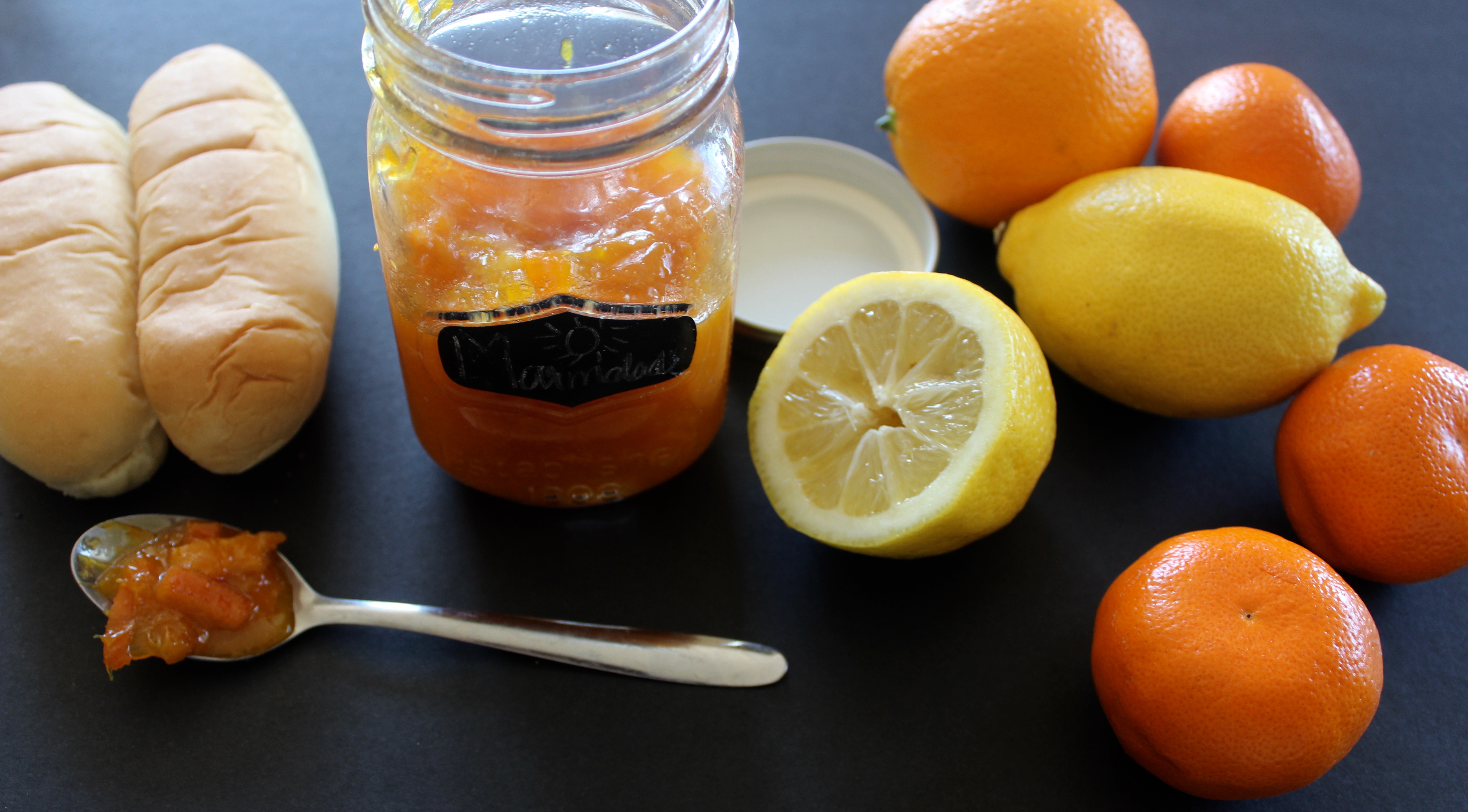 Sunshine Marmalade (Clementine and Lemon Marmalade)