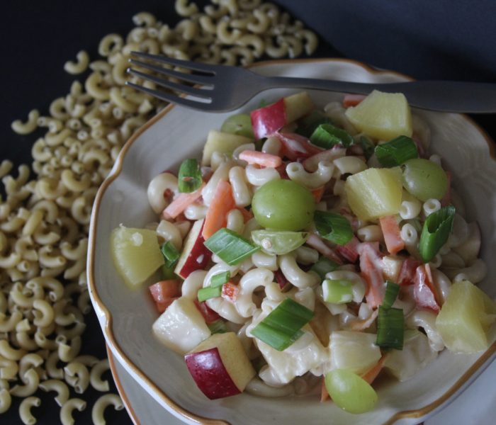 Sweet Hawaiian Pasta Salad