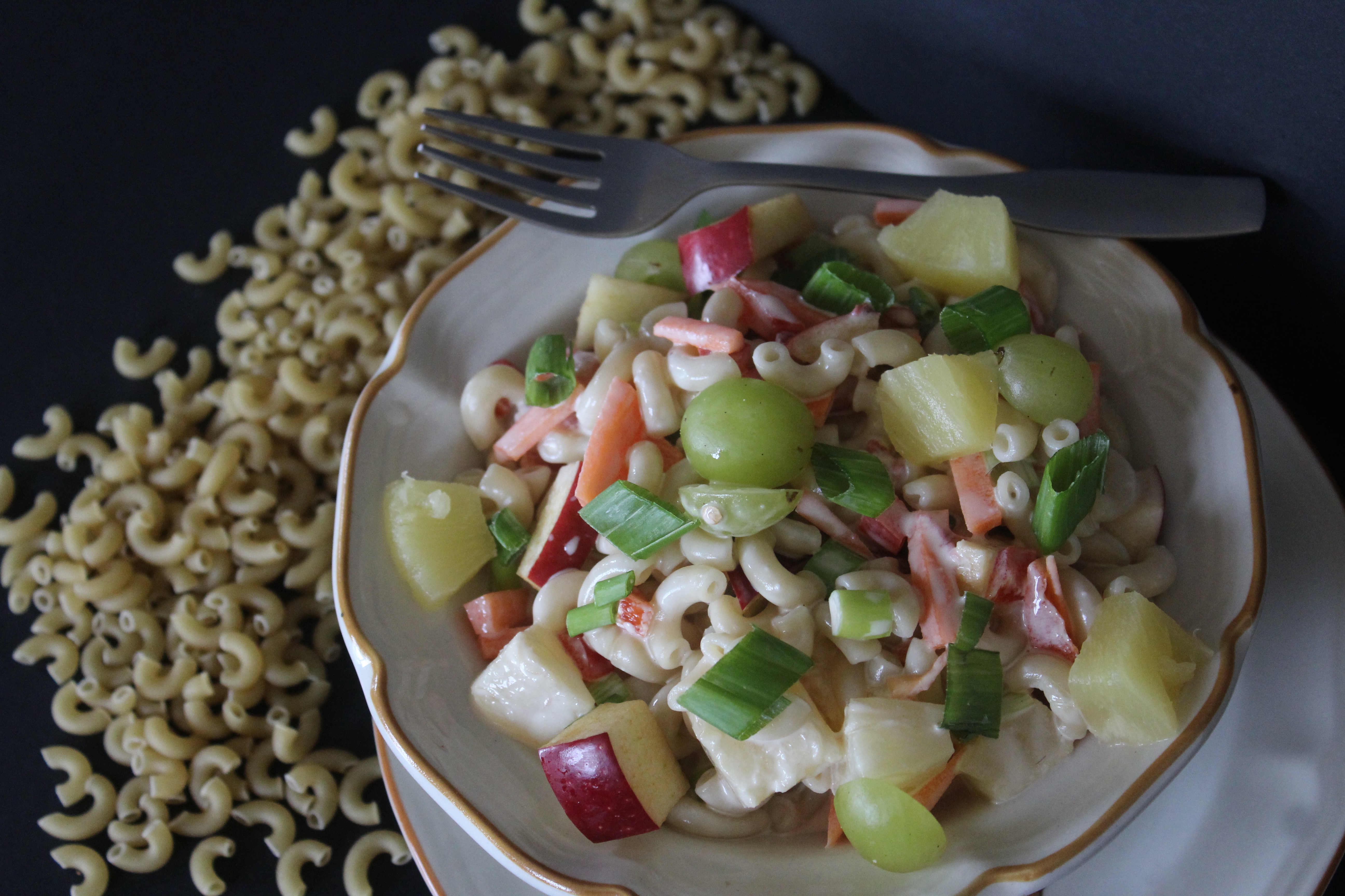 Sweet Hawaiian Pasta Salad