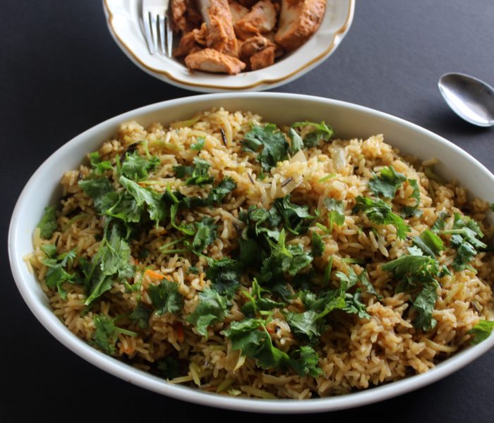 Wild and Brown Rice Pilaf